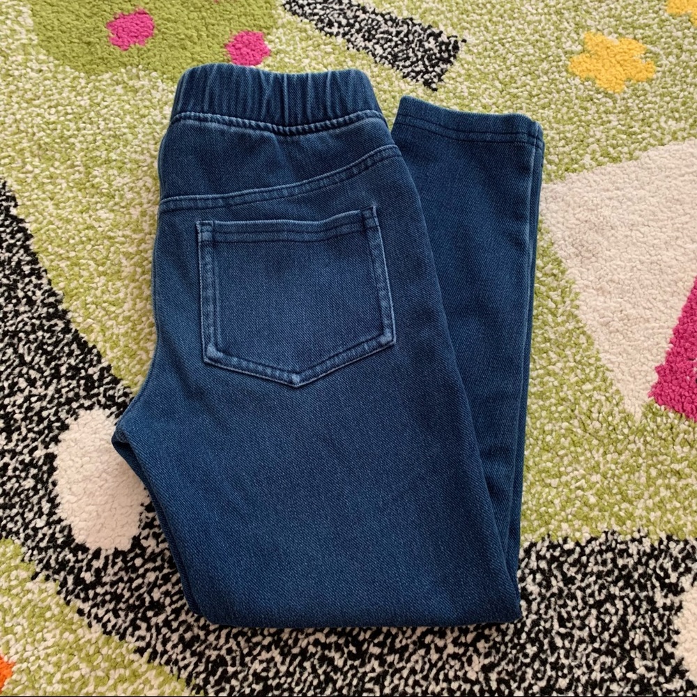 Hanna Andersson Jeggings Stretch Blue Size 5